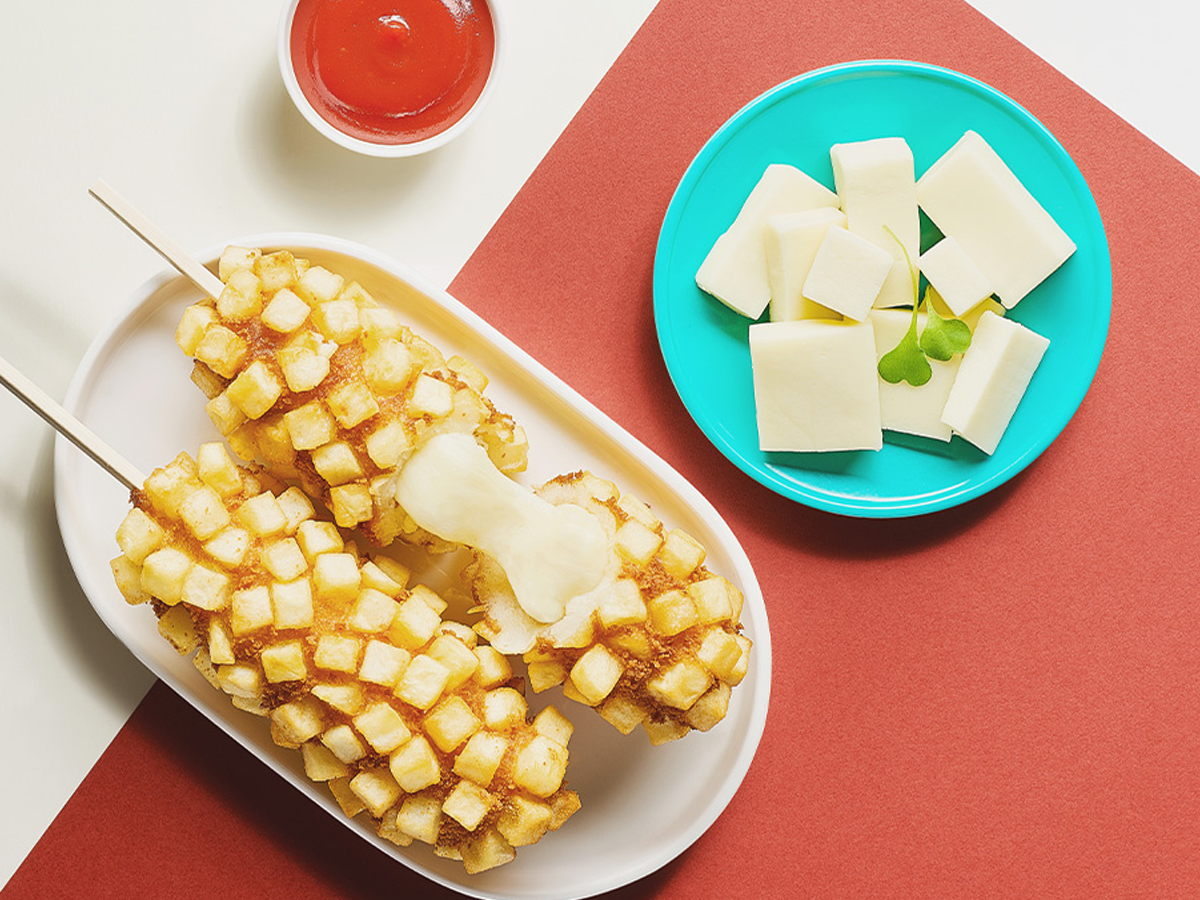 Potato Whole Mozza Hotdog