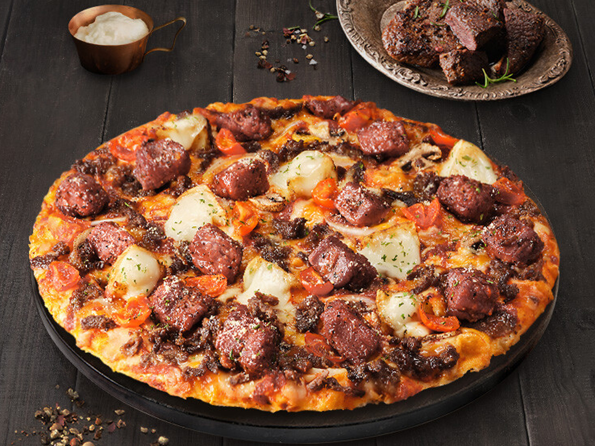 Wild Wild West Steak Pizza