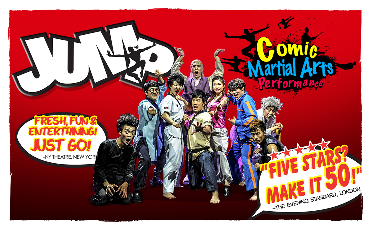 Comic Martial Arts Performance JUMP