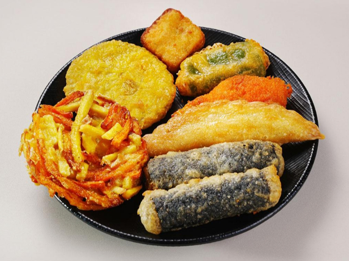 Fried Set A (with Vegetable Tempura)