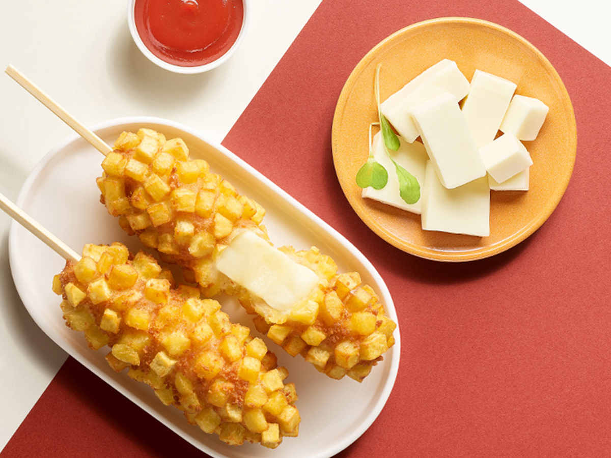 Sweet Potato Whole Mozza Hotdog