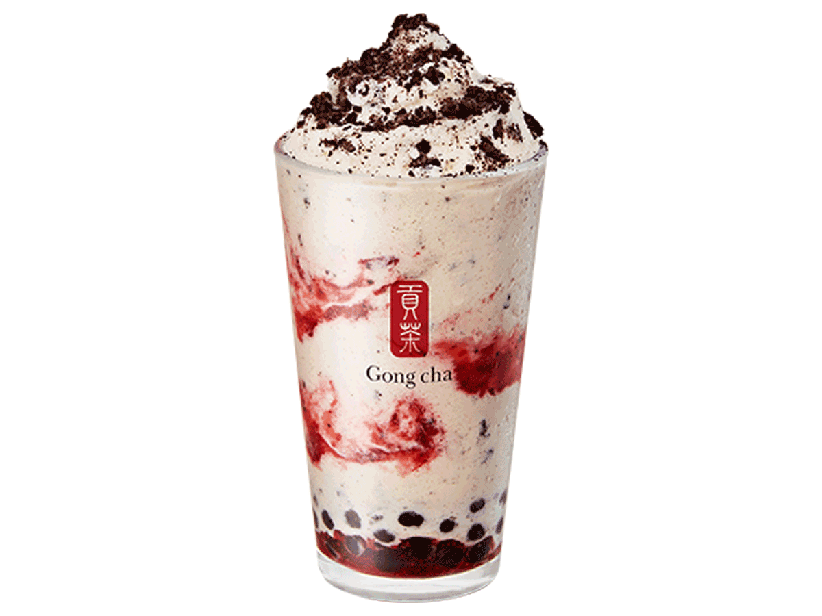 Strawberry Cookie Smoothie + Pearl