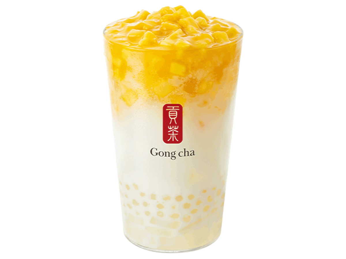 Mini Pearl Mango Milk + Real Mango (Large)