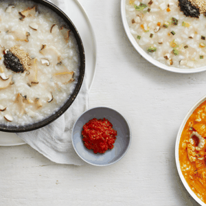 Rice porridge - Bonjuk