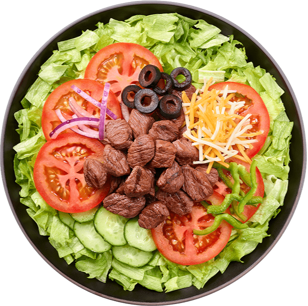 Steak & Cheese Salad